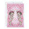 Pink Vintage Princess Twins Baby Shower