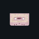 Pink Vintage Retro Cassette Tape Card Wallet<br><div class="desc">Pink Vintage Retro Cassette Tape Card Wallet</div>