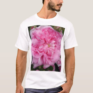 Pink Vintage Rose floral Flowers T-Shirt