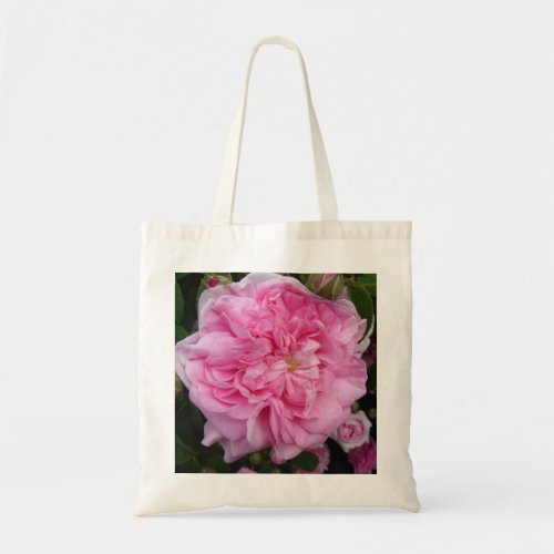 Pink Vintage Rose floral Flowers Tote Bag