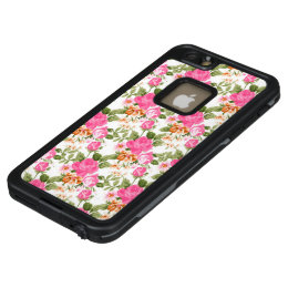 Pink Vintage Victorian rose iPhone 6/6s plus case