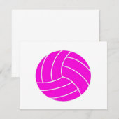 Pink Volleyball (Front/Back)
