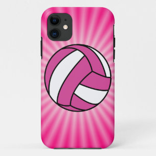Pink Volleyball iPhone 11 Case