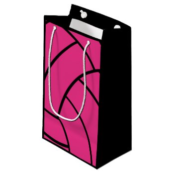 Pink Volleyball Gift Bag by theburlapfrog at Zazzle