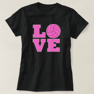 Pink Volleyball Love Women's T-shirt