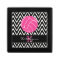 Pink Volleyball Monogram Chevron Jewelry Box