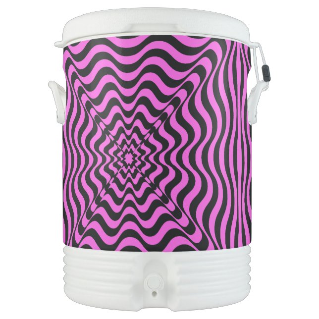 Pink Vortex Beverage Cooler (Front)