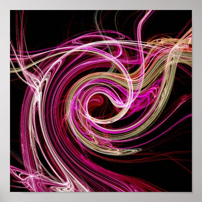 Pink Vortex Poster (Front)