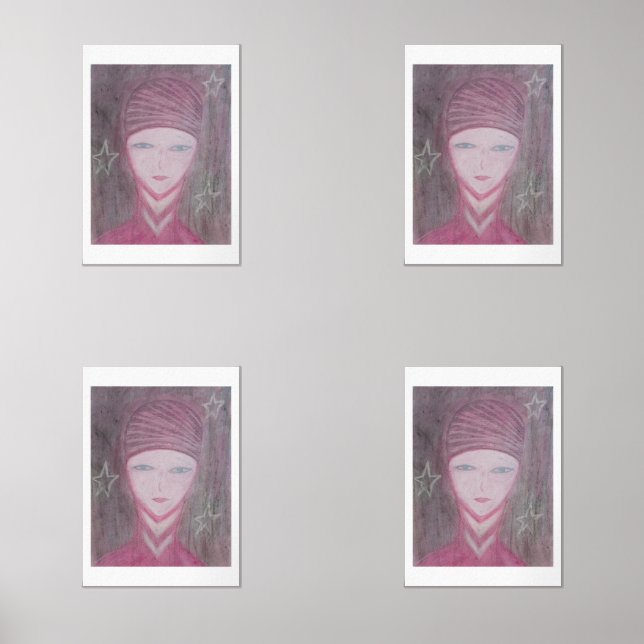 Pink Wall Art Sets (Front)