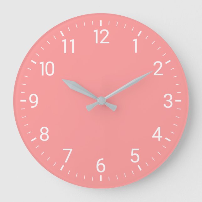 Pink Wall Clock (Front)
