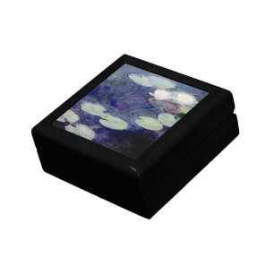 Pink Water-Lilies: 1897-99 by Monet Keepsake Box