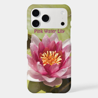 Pink Water Lily iPhone 17 Pro Max Case