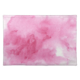 pink watercolor background for your placemat