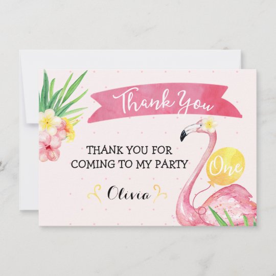 Flamingo Stationery Flamingo Note Cards Thank You Cards Personalized Flat Cards Birthday Personalized Gift Idea Pink Flamingo Stationary