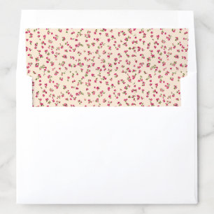 Pink Watercolor Floral Envelope Liners