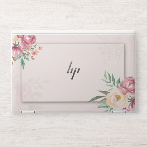 Pink Watercolor FloralHP EliteBook X360 1030 G3G HP Laptop Skin