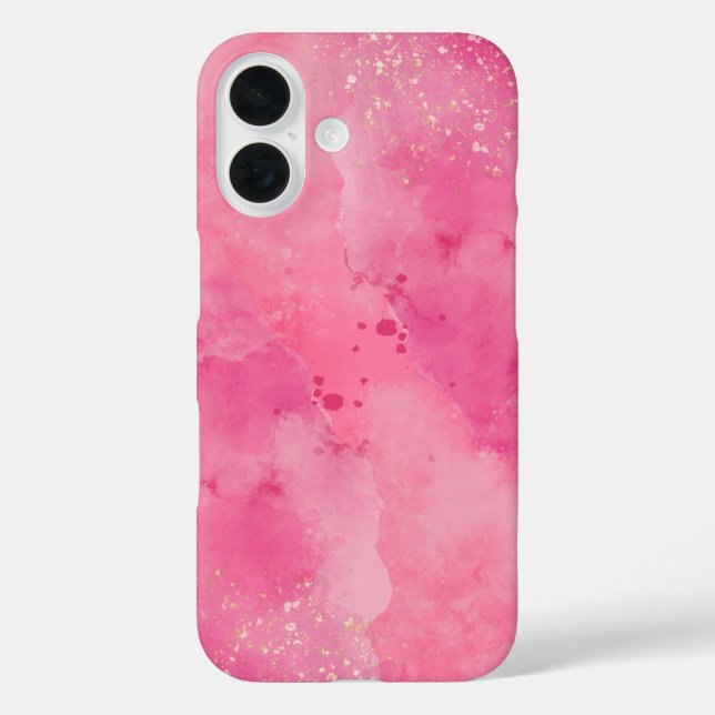 Pink Watercolor Linktree | Case-Mate iPhone Case (Back)