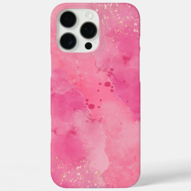 Pink Watercolor Linktree | Case-Mate iPhone Case (Back)
