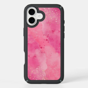 Pink Watercolor Linktree   iPhone 16 Plus Case
