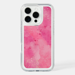 Pink Watercolor Linktree iPhone 16 Pro Case