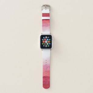Pink Watercolor Ombre Apple Watch Band