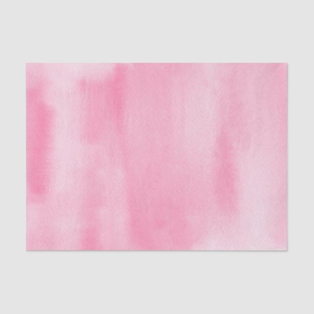 Pink Watercolor Tissue Paper (Front)