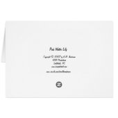 Pink waterlily - Customized Cards (Back Horizontal)