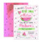 Pink Watermelon Birthday Party Invitation