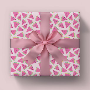 Pink Watermelon pattern Wrapping Paper