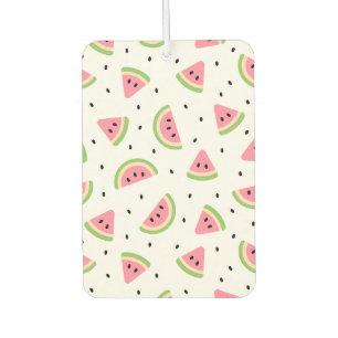 Pink Watermelons, Watermelon Seeds, Summer Pattern Air Freshener