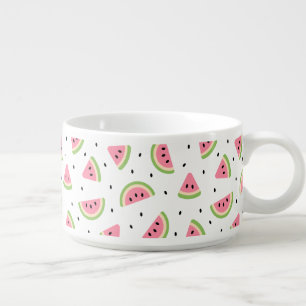 Pink Watermelons, Watermelon Seeds, Summer Pattern Bowl