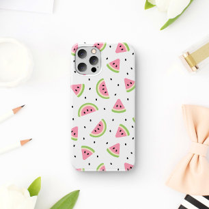 Pink Watermelons, Watermelon Seeds, Summer Pattern iPhone 17 Case