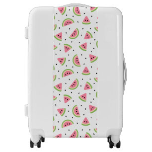 Pink Watermelons, Watermelon Seeds, Summer Pattern Luggage