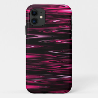 pink waves iPhone 11 case