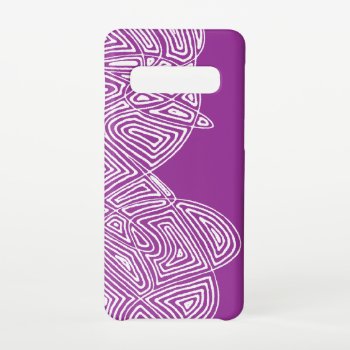 Pink Waves Iphone Case by scribbleprints at Zazzle