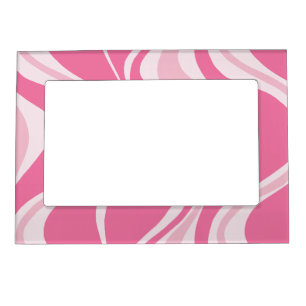 Pink Waves Magnetic Frame