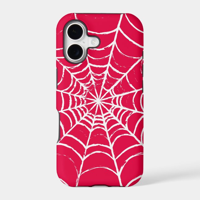 Pink Web Iphone Case (Back)