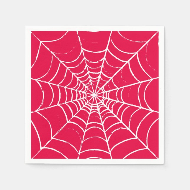 Pink Web Napkins (Front)