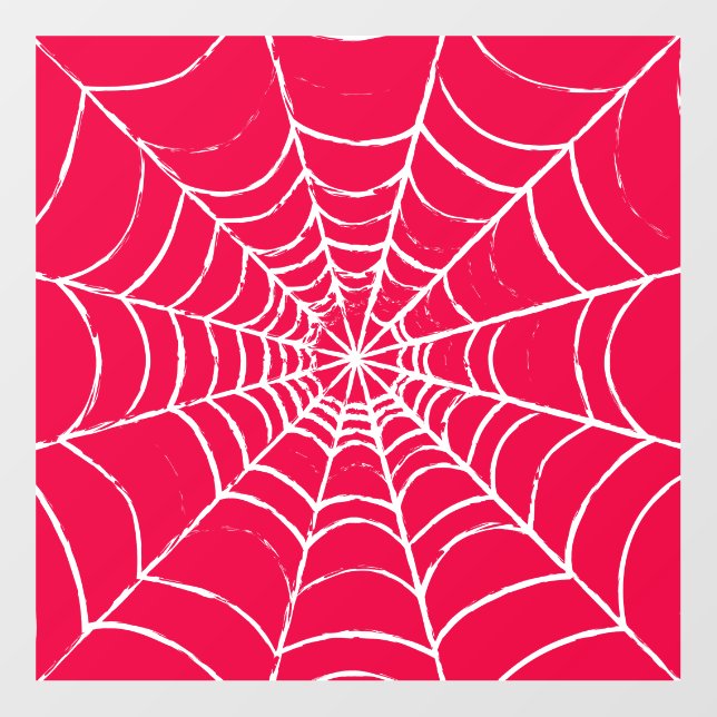 Pink Web Wall Decal (Front)