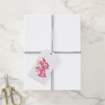 Pink Wedding Bells Gift Tags
