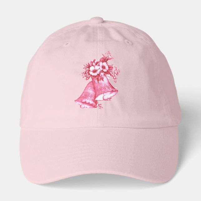 Pink Wedding Bells Hat (Front)
