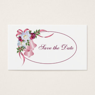 Pink Wedding Bells - Save the Date