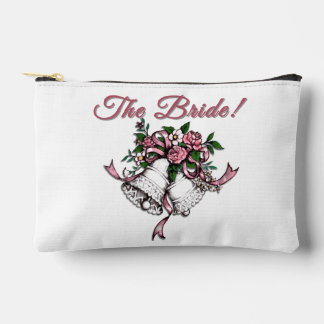 Pink Wedding Bells The Bride Accessory Pouch