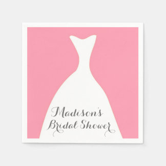 Bridal Shower Paper Napkins | Zazzle