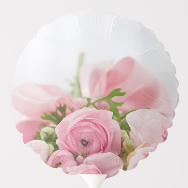 Pink Wedding Roses Balloon (Front)