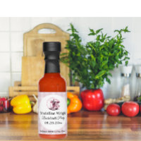 Pink Western Cowgirl Hot Sauce Bottle Favors