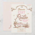 Pink Western Desert 21st Rodeo 21st Birthday Invitation | Zazzle