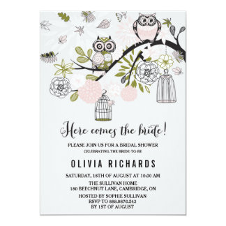 Owl Wedding Invitations Announcements Zazzle Owl Themed Wedding Invitations Pumpernickel Pixie
