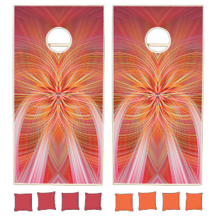 Pink Whispers Cornhole Set