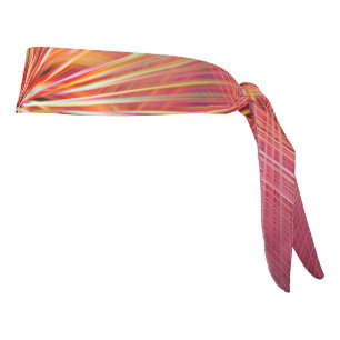 Pink Whispers Tie Headband